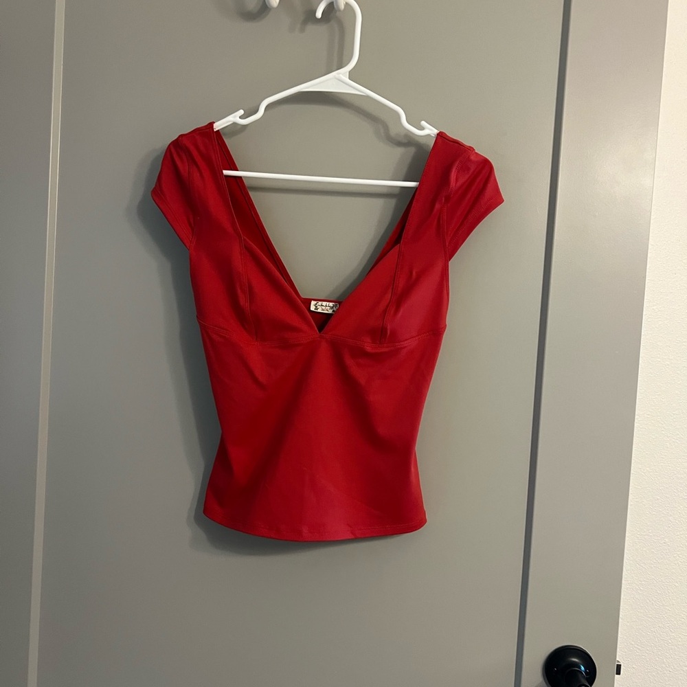 Free People Duo Corset Cami True Love